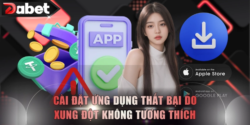 Cài đặt ứng dụng thất bại do xung đột không tương thích