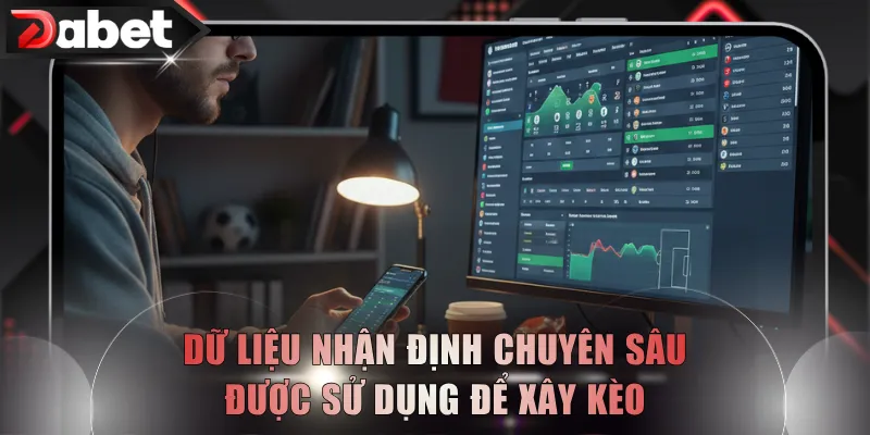 Dữ liệu nhận định chuyên sâu được sử dụng để xây kèo