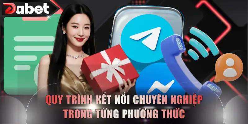 Quy trình kết nối chuyên nghiệp trong từng phương thức