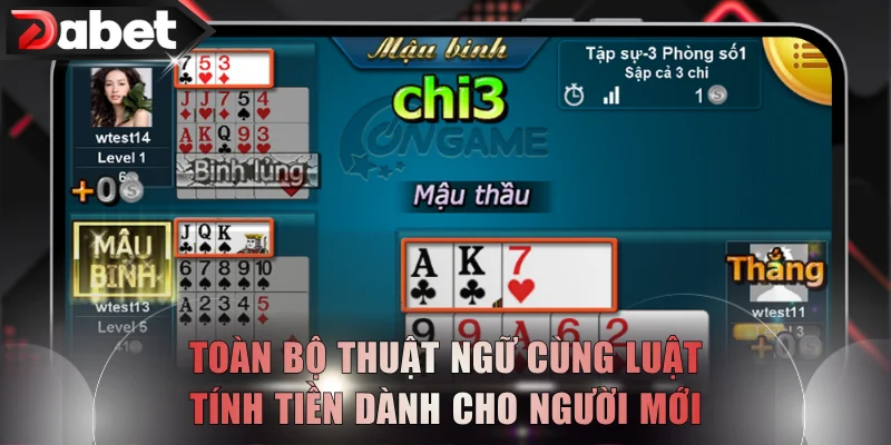 Toàn bộ thuật ngữ cùng luật tính tiền dành cho người mới